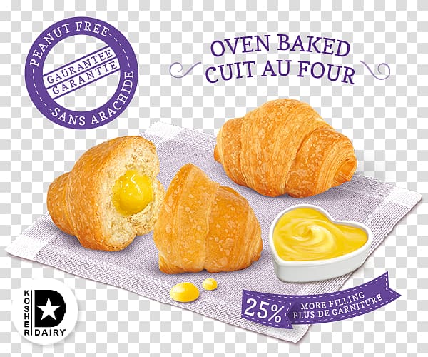 Croissant Danish pastry Breakfast Vetkoek Danish cuisine, croissant dough transparent background PNG clipart