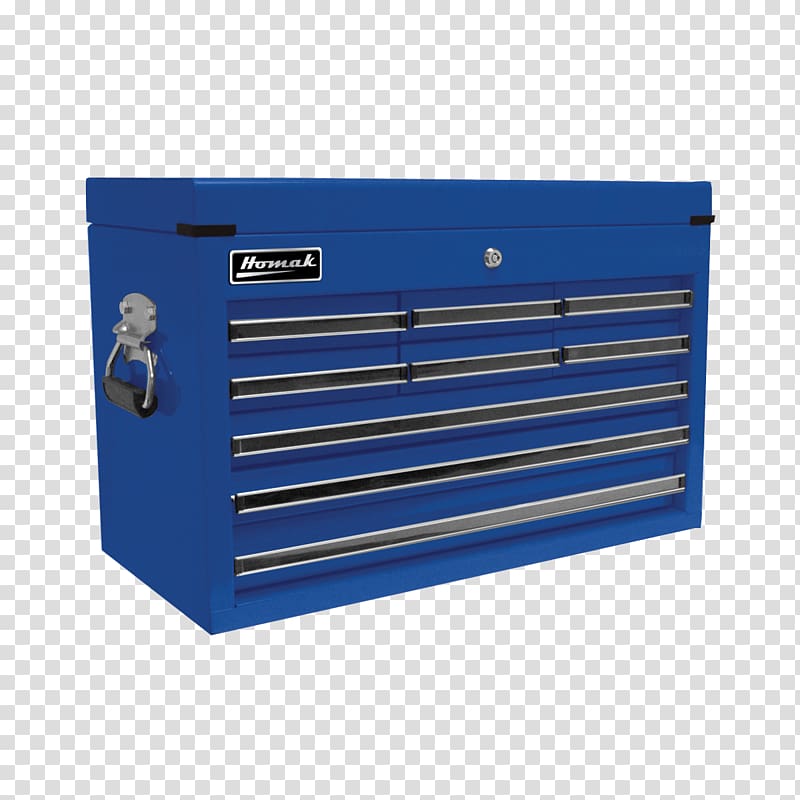 Drawer Cobalt blue Chest Color, homak tool box transparent background PNG clipart