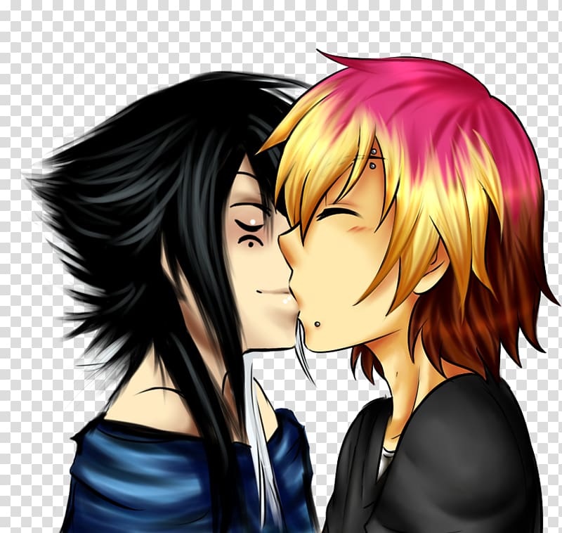 Yuri Anime Mangaka Yaoi, Kiss Me transparent background PNG clipart