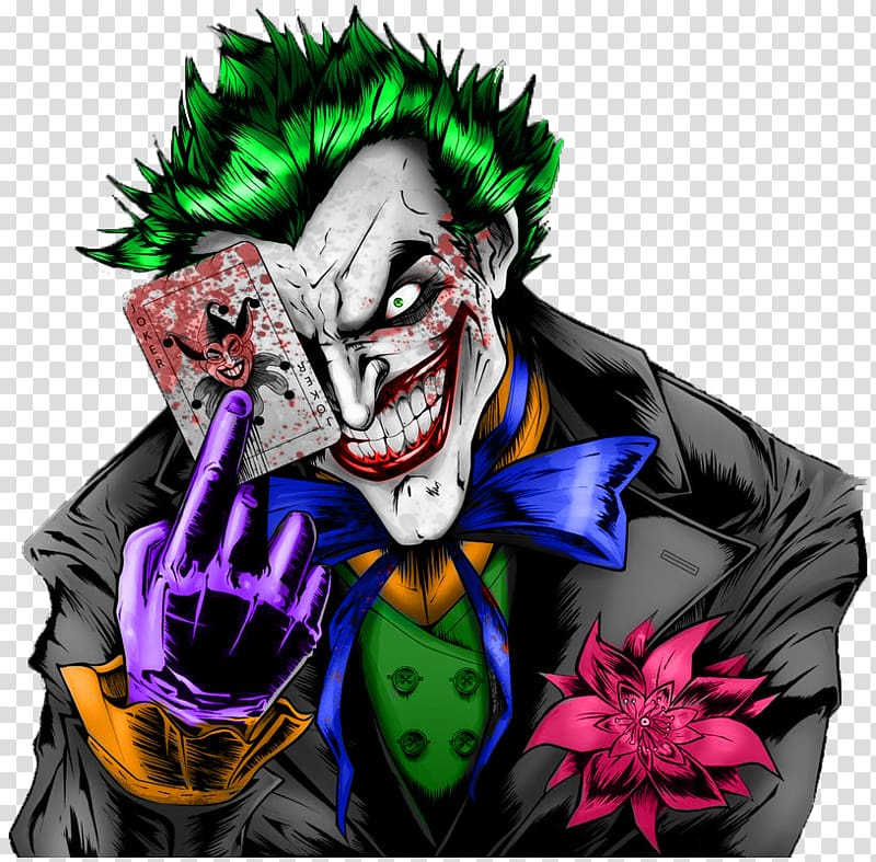 Joker Batman Harley Quinn YouTube, joker transparent background PNG clipart