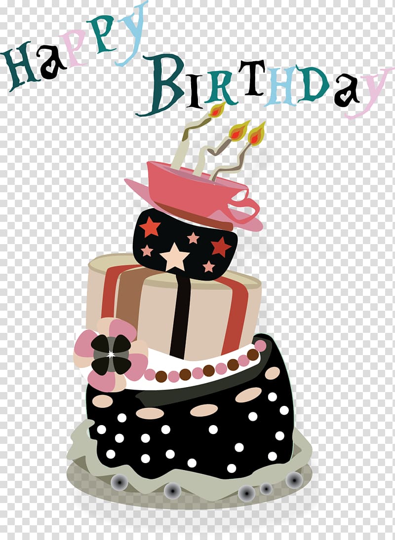 birthday cake illustration, Birthday cake Greeting card , birthday cake transparent background PNG clipart