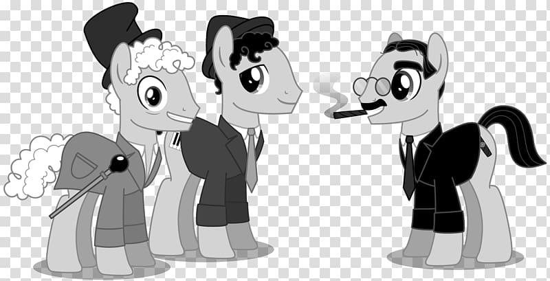 My Little Pony Marx Brothers Art, cartoon facial features transparent background PNG clipart