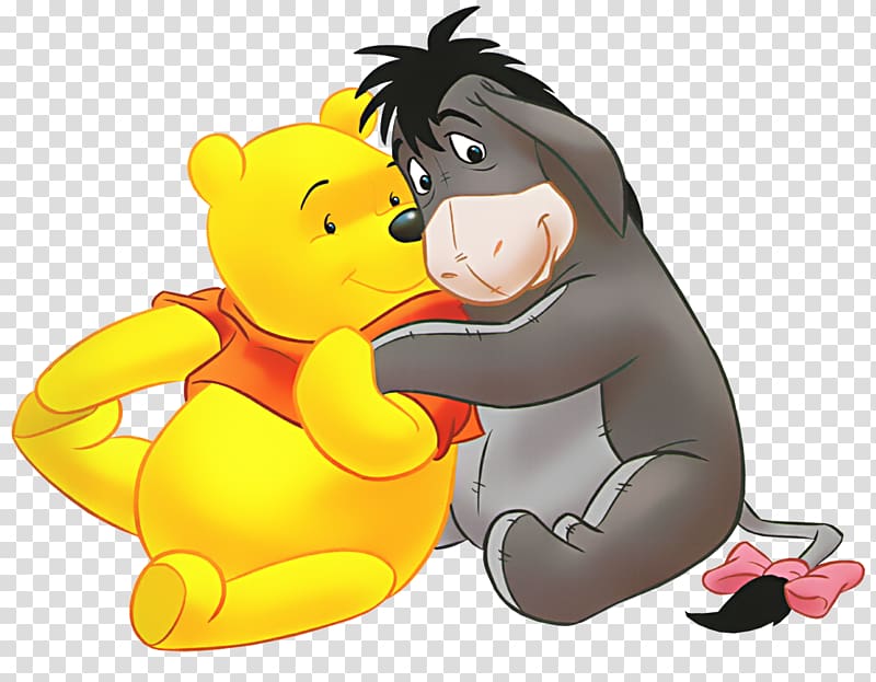 winnie the pooh and tigger hugging