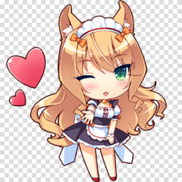Find hd Neko Sticker - Anime Cat Girl Png, Transparent Png. To