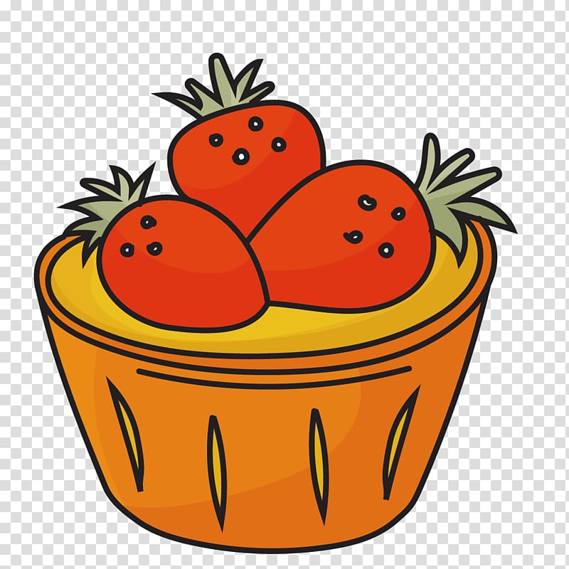 Egg tart Fruit Strawberry, strawberry cake transparent background PNG clipart