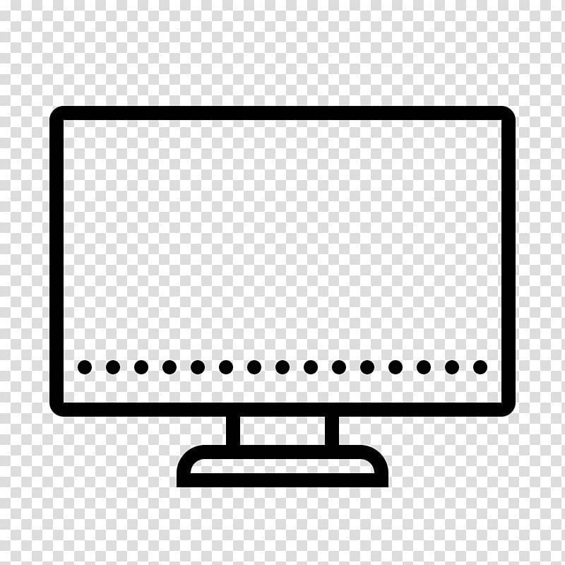 Computer Monitors Computer Icons Dotty Dots Curved screen, monitor icon transparent background PNG clipart