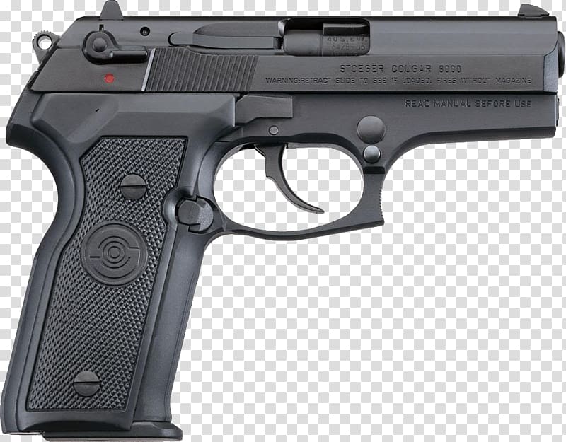 Stoeger Industries .40 S&W Beretta 8000 Pistol Firearm, Handgun transparent background PNG clipart