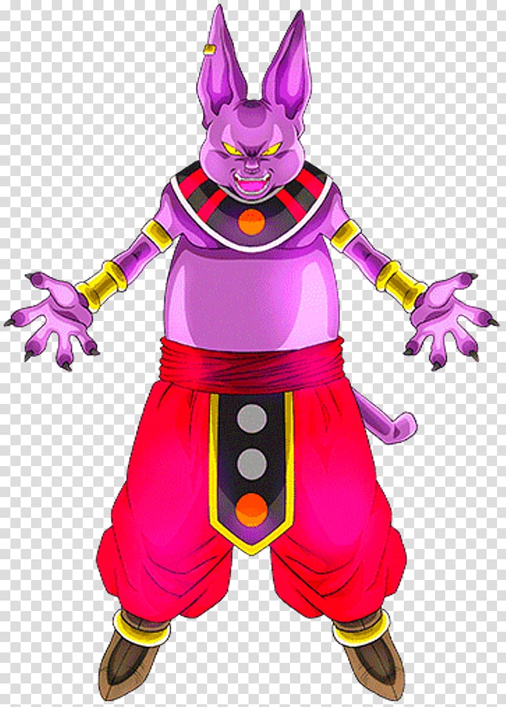 Beerus Champa Vados Dragon Ball, dragon ball transparent background PNG clipart