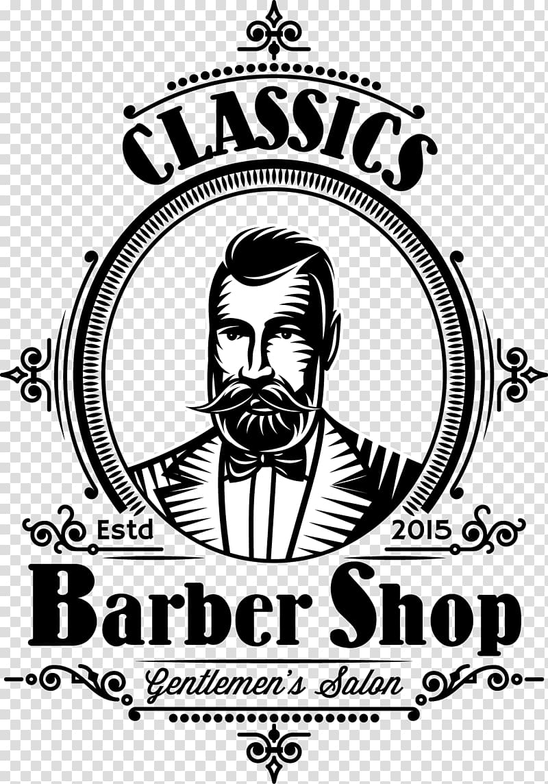 black and white person's face , Barber's pole , Classic barber flag transparent background PNG clipart