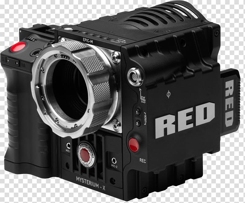 Red Digital Cinema Camera Company RED EPIC-W 5K resolution Arri Alexa, Camera transparent background PNG clipart