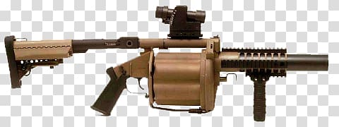 Grenade launcher transparent background PNG clipart