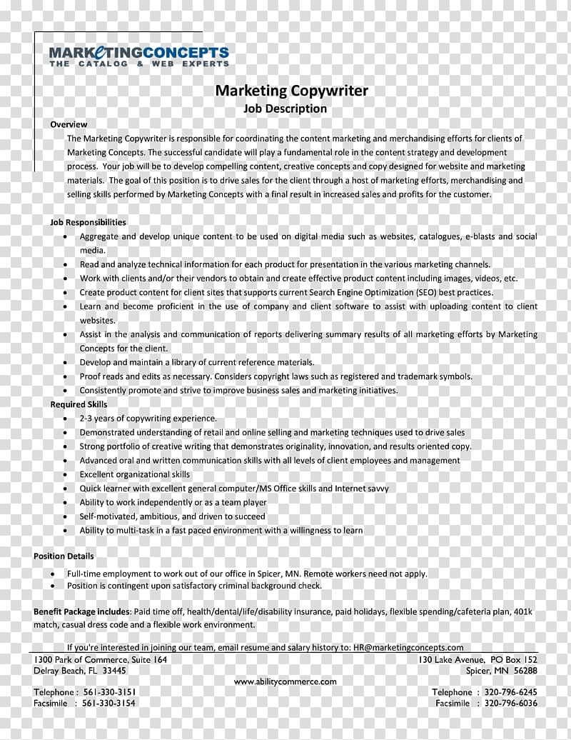 How to Write Job Descriptions Document Template Marketing, Marketing transparent background PNG clipart