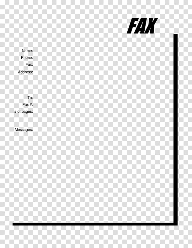 Template Fax Microsoft Word Document PDF, sheets transparent background PNG clipart