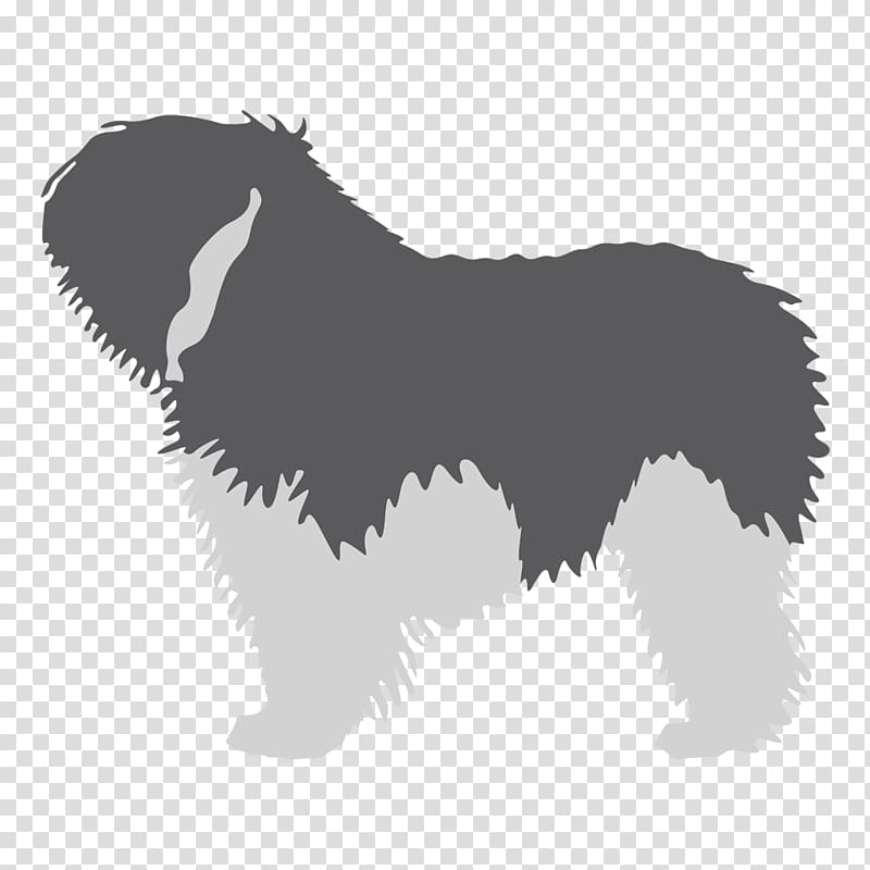 Dog breed Polish Lowland Sheepdog Kerry Blue Terrier Puppy Old English Sheepdog, puppy transparent background PNG clipart