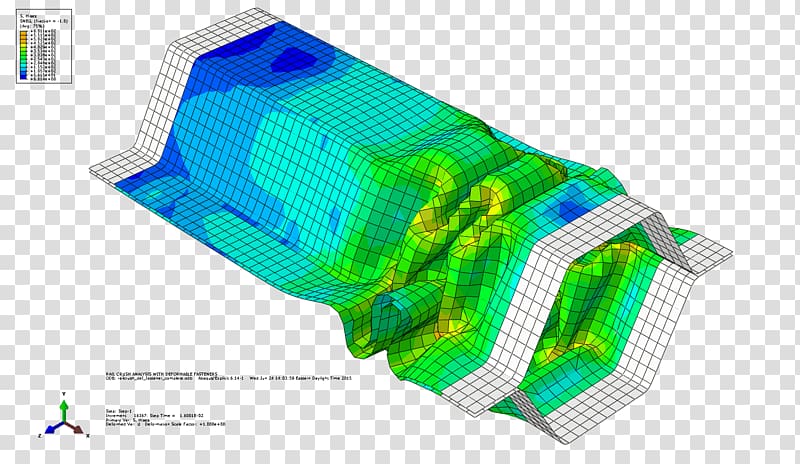 Finite element method Abaqus Simulation Stress Engineering, others transparent background PNG clipart