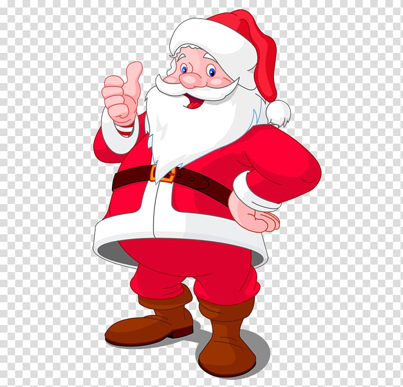 Santa Claus Christmas Cartoon , Santa Claus transparent background PNG clipart
