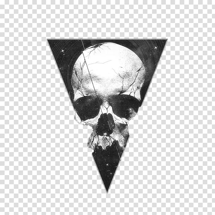 Skull Poster Music Art, skull transparent background PNG clipart