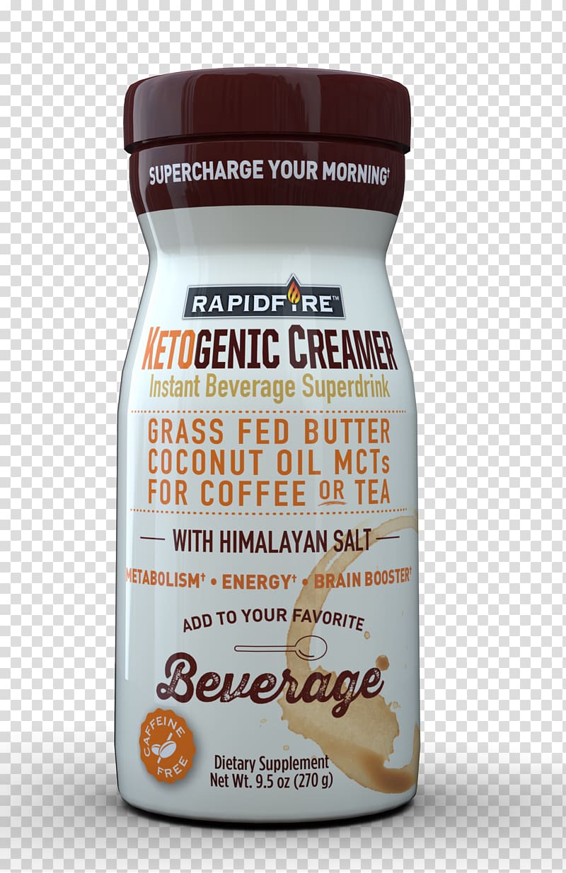 Coffee Non-dairy creamer Ketogenic diet Flavor Medium-chain triglyceride, Coffee transparent background PNG clipart