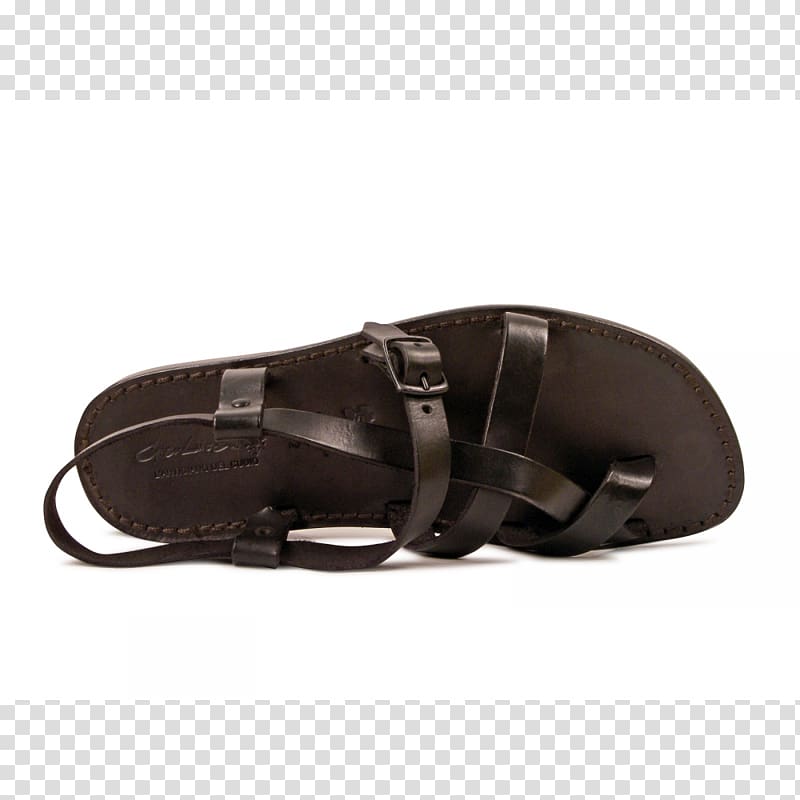 Leather Sandal Calfskin Shoe Flip-flops, sandal transparent background PNG clipart