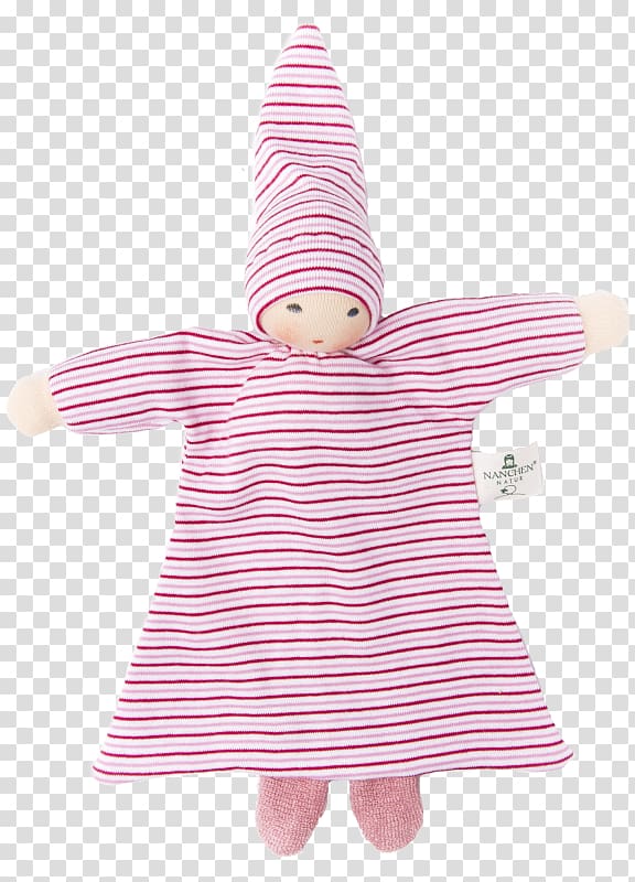 Stuffed Animals & Cuddly Toys Pink M Doll Infant Nanchen Puppen, doll transparent background PNG clipart