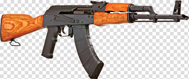 AK 47 transparent background PNG clipart