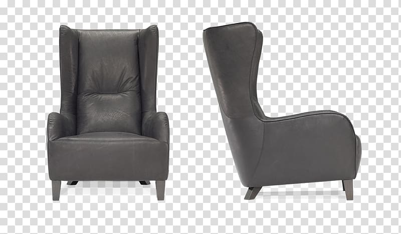 Wing chair Bergère Couch Furniture, fauteuil natuzzi transparent background PNG clipart