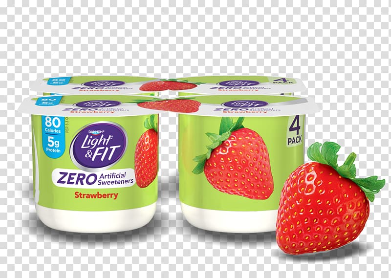 Strawberry Greek cuisine Sugar substitute Yoghurt Yoplait, Strawberry Yogurt transparent background PNG clipart