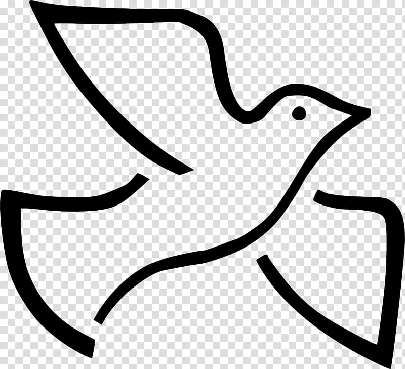 Columbidae Doves as symbols Holy Spirit in Christianity Holy Spirit in Christianity, symbol transparent background PNG clipart