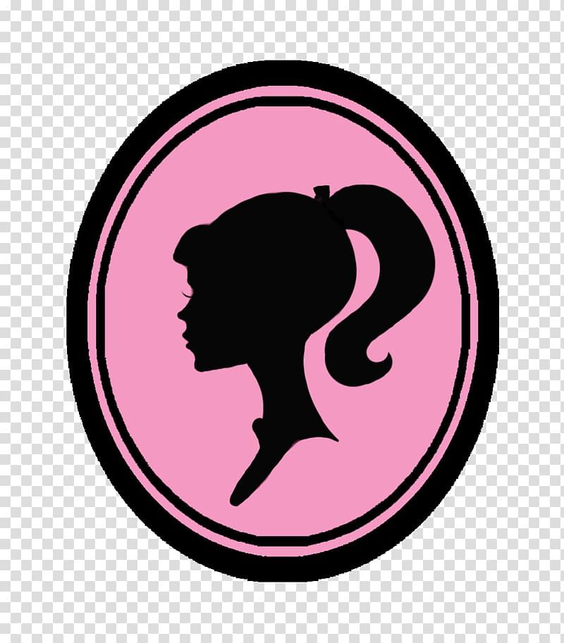 vintage barbie silhouette clip art