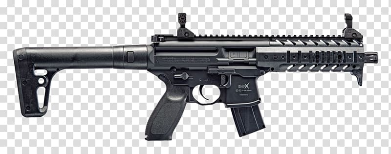 Air gun SIG Sauer SIG MPX .177 caliber SIG MCX, sig sauer transparent background PNG clipart