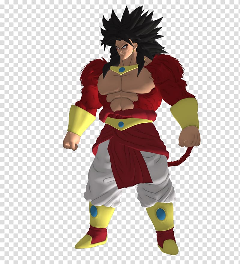 Bio Broly Super Saiyan Model Character, model transparent background PNG clipart