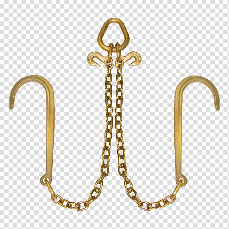Chain Towing Car Bridle Working load limit, chain hooks transparent background PNG clipart