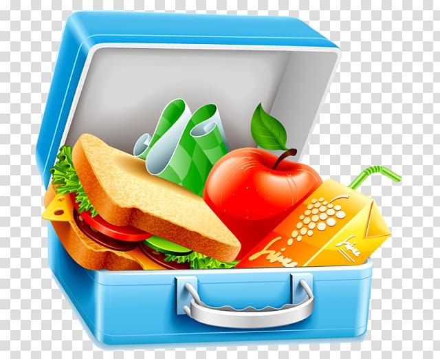 Packed lunch Breakfast Lunchbox , Blt transparent background PNG clipart