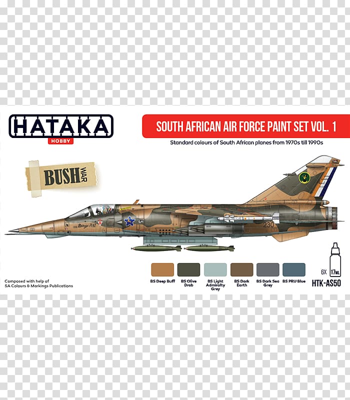 South African Air Force Paint Dassault Mirage F1, paint transparent background PNG clipart