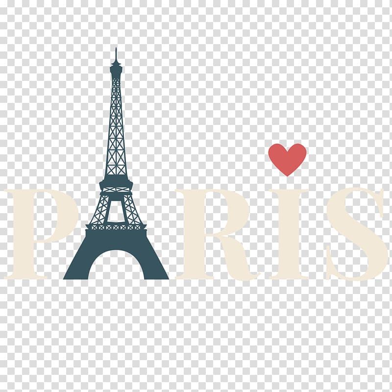 Eiffel Tower T-shirt Paris, Creative Paris Tower transparent background PNG clipart