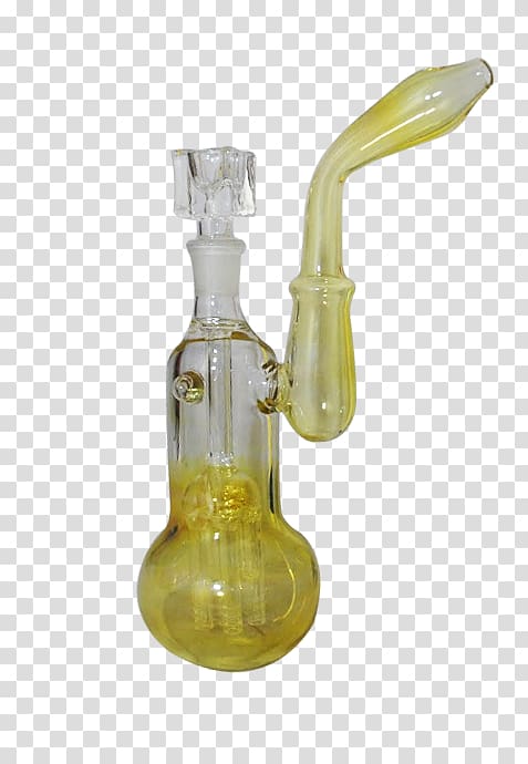 Glass bottle Bowl Cannabis Smoking, glass transparent background PNG clipart