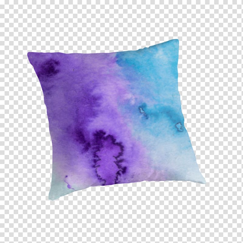 Throw Pillows Cushion Purple Dye, pillow transparent background PNG clipart