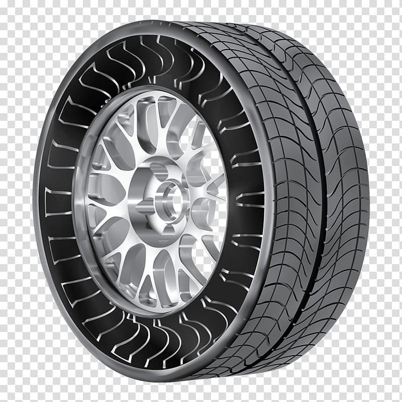 Car Tweel Airless tire Michelin, Car Tire Repair transparent background PNG clipart