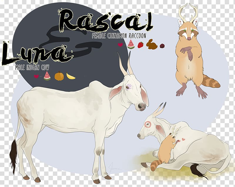 Cattle Antelope Reindeer Goat Horse, Reindeer transparent background PNG clipart