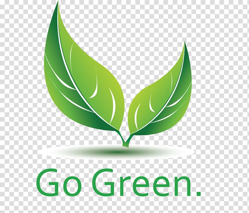 Logo Ecodesign, natural environment transparent background PNG clipart
