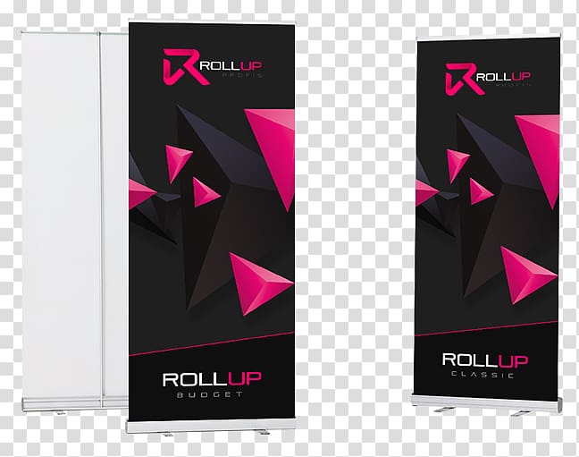Roll Up Classic illustration, Banner Roll-up Web banner Text Magenta, roll up banner transparent background PNG clipart