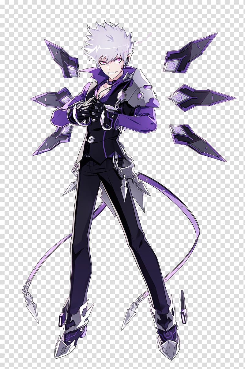 Elsword: El Lady Character Anime Model sheet, Anime transparent background PNG clipart