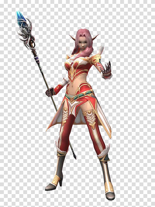 Karos Online Online game Massively multiplayer online role-playing game Online and offline, lineage elf transparent background PNG clipart