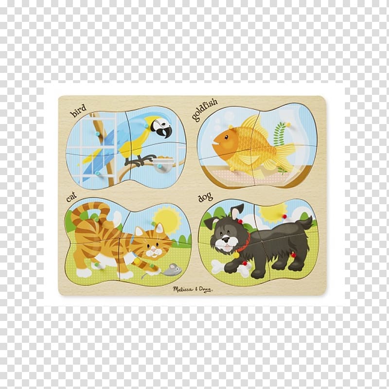 Jigsaw Puzzles Melissa & Doug Toy Pet, toy transparent background PNG clipart