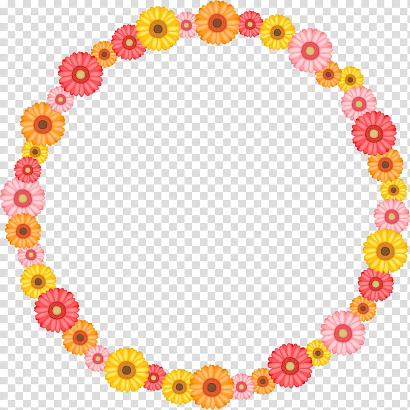 Bead Necklace Body Jewellery Flower, halloween transparent background PNG clipart