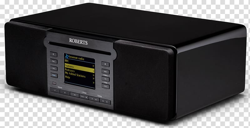 Roberts Stream 65i Roberts Radio Digital audio broadcasting Compact disc, radio transparent background PNG clipart