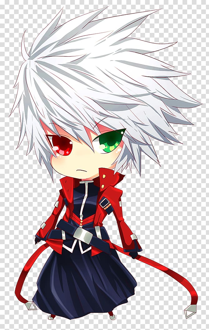 Ragna the Bloodedge Anime Chibi YouTube, blazblue transparent background PNG clipart