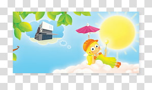 Cartoon Desktop Computer, Computer transparent background PNG clipart thumbnail