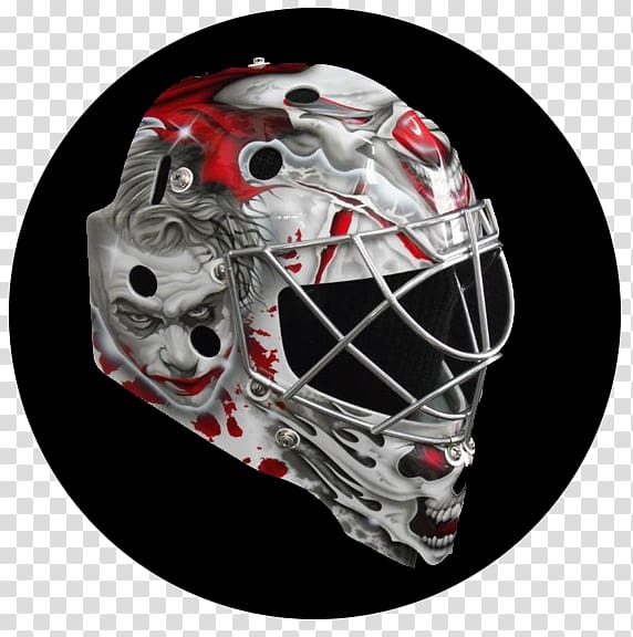 Goaltender mask Lacrosse helmet Airbrush Painting, painting transparent background PNG clipart