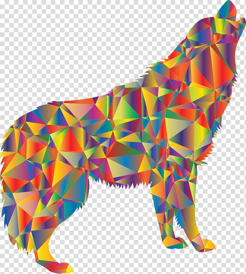 Coyote Dog T-shirt , Howling wolf transparent background PNG clipart